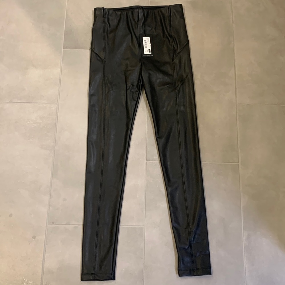 David Lerner NY faux leather legging